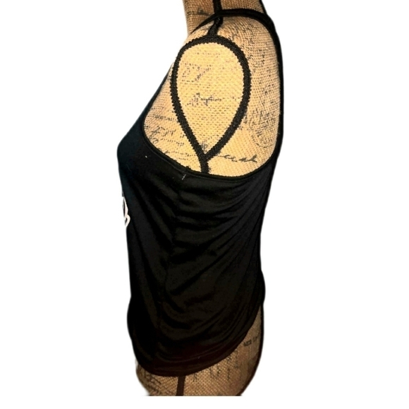 Fancyqube Tank Mickey Heart Hands Racerback Love - Picture 2 of 4